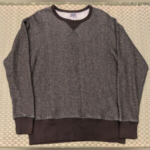 Ebbets Field Flannels Gray Sweatshirt Men's Size Medium Made in Canada